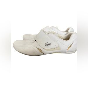 USED— Men's LACOSTE 'Protect’ Size 13 US Shoes White